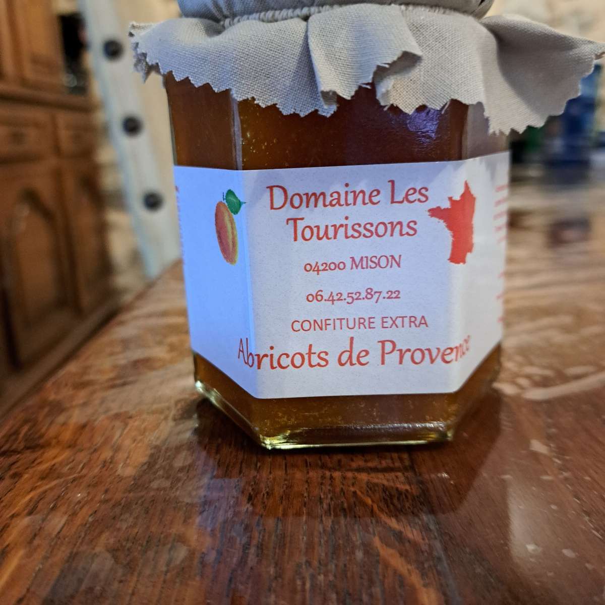 Confiture d'abricots de Provence