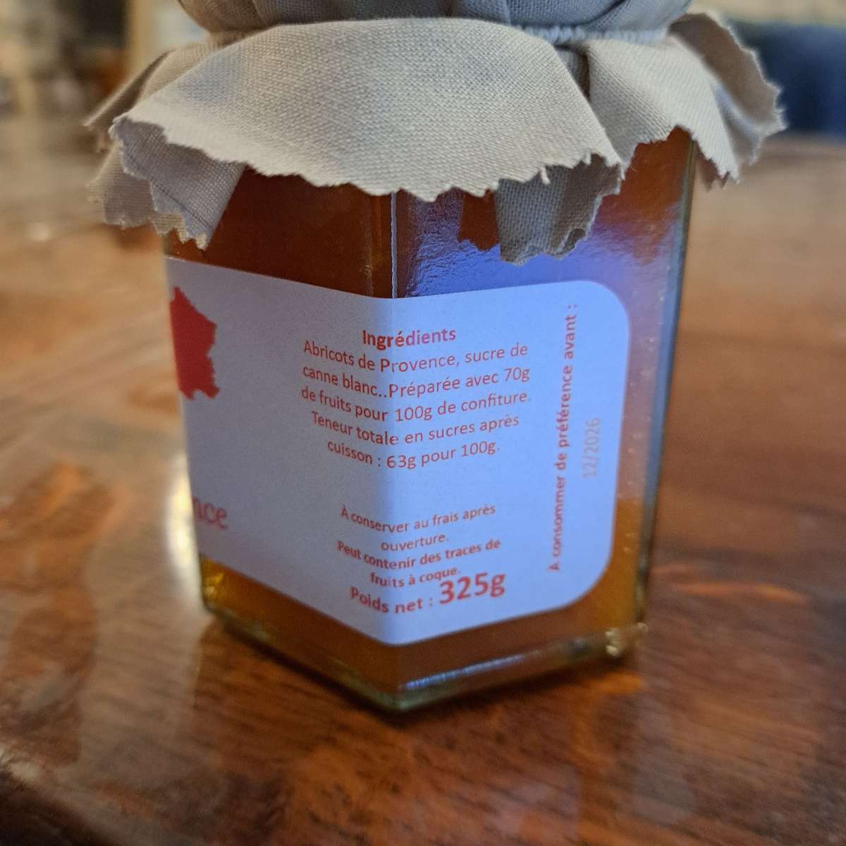 Confiture d'abricots de Provence