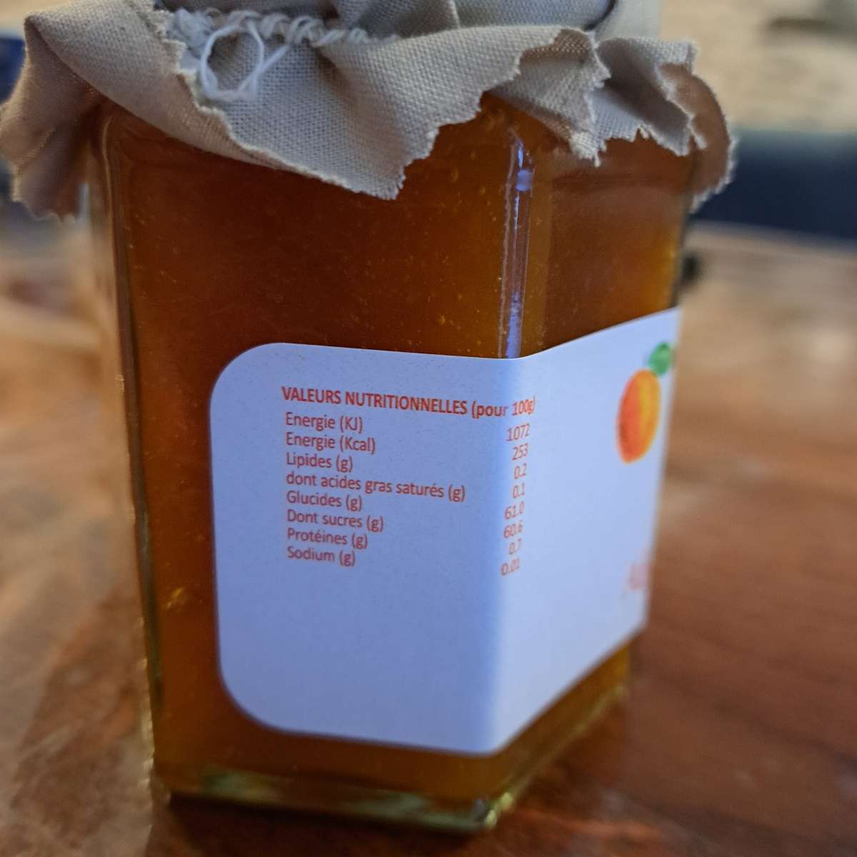 Confiture d'abricots de Provence